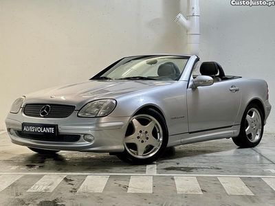 Usado Mercedes SLK200 163 HP (119 kW) 2003 Cinza Cabrios