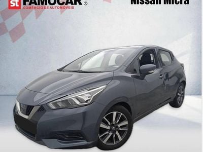 Usado Nissan Micra 90 HP (66 kW) 2018 Cinzento Citadino
