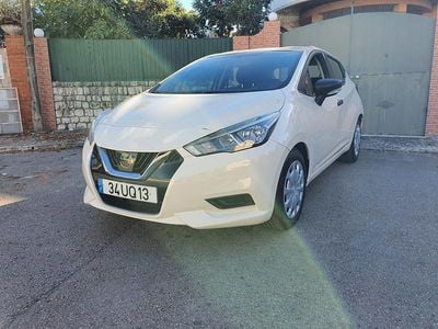 Bege Usado 2018 Nissan Micra Acenta Citadino | € 10.200 (Preço justo)