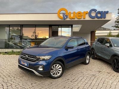 Usado VW T-Cross 95 HP (69 kW) 2022 Azul SUV