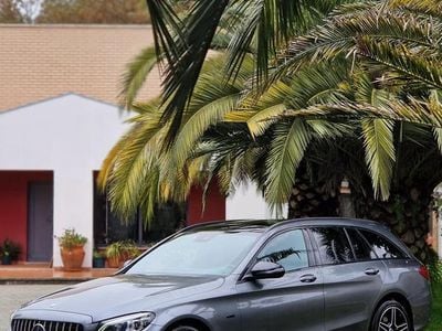 Cinza Usado 2020 Mercedes C300 AMG line Carrinha | € 30.900 (Super Preço)