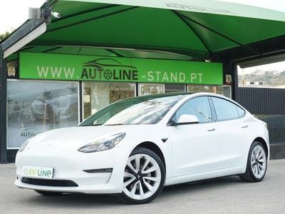 Branco Usado 2021 Tesla Model 3 Long Range AWD Sedan | € 27.500 (Preço justo)