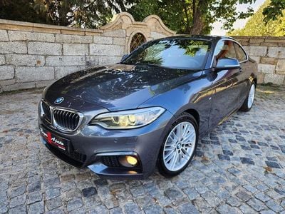 Cinza Usado 2014 BMW 218 Coupé | € 23.750