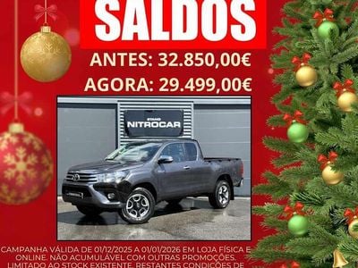 Cinzento Usado 2016 Toyota HiLux Pickup | € 29.499 (Preço justo)
