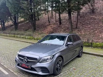 Usado Mercedes C300e AMG 194 HP (142 kW) 2020 Cinzento Carrinha
