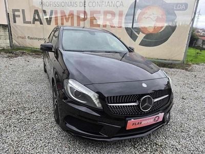 Usado Mercedes A200 136 HP (100 kW) 2015 Preto Citadino