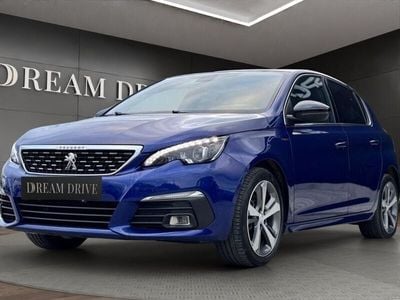 Azul Usado 2018 Peugeot 308 GT-line | € 11.999 (Preço justo)