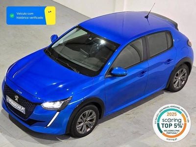 Azul Usado 2023 Peugeot e-208 Citadino | € 17.400 (Bom preço)