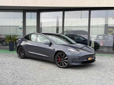 Usado Tesla Model 3 377 kW (513 HP) 2020 Cinzento Sedan