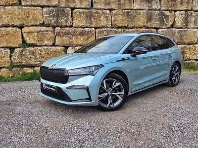 Usado Skoda Enyaq iV SportLine 150 kW (204 HP) 2023 Verde SUV