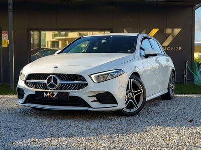 Branco Usado 2019 Mercedes A180 AMG line | € 23.990 (Preço justo)