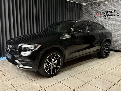 Preto Usado 2021 Mercedes GLC300e AMG line Coupé | € 59.900
