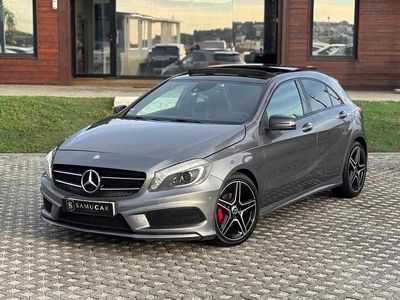 Cinza Usado 2014 Mercedes A180 AMG line Citadino | € 17.990 (Preço elevado)