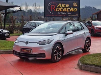 Usado VW ID.3 150 kW (204 HP) 2021 Cinzento Citadino