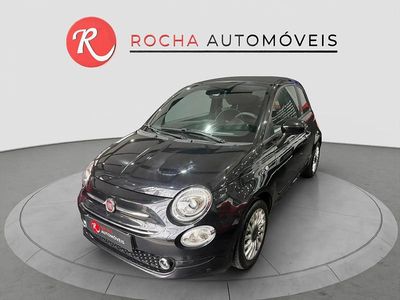 Preto Usado 2021 Fiat 500C Pop Star Cabrios | € 14.999 (Preço justo)