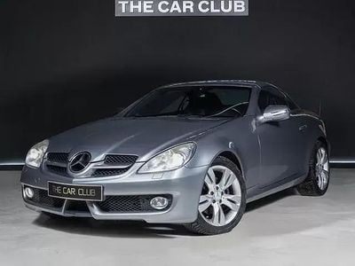 Usado Mercedes SLK200 163 HP (119 kW) 2009 Cinza antracite Cabrios