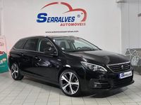 Usado Peugeot 308 SW 120 HP (88 kW) 2018 Preto Carrinha