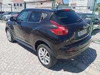Usado Nissan Juke Acenta Connect 110 HP (80 kW) 2013 Preto SUV