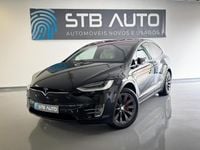 Usado Tesla Model X Long Range AWD 411 kW (560 HP) 2020 Preto SUV