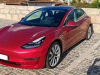Usado Tesla Model 3 Long Range AWD 340 kW (463 HP) 2019 Vermelho Sedan