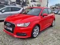 Usado Audi A1 S-Line 95 HP (69 kW) 2017 Azul Citadino