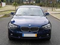 Usado BMW 116 116 HP (85 kW) 2011 Azul Citadino