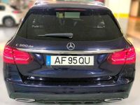 Usado Mercedes C300 AMG line 306 HP (225 kW) 2021 Azul Carrinha
