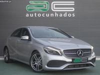 Usado Mercedes A180 AMG line 109 HP (80 kW) 2016 Cinza Citadino