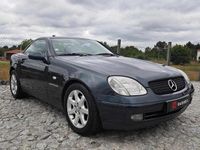 Usado Mercedes SLK200 192 HP (141 kW) 1998 Azul Cabrios