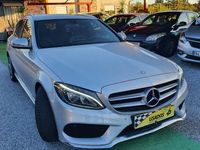 Usado Mercedes C200 AMG line 136 HP (100 kW) 2017 Cinza Carrinha