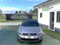 Usado VW Golf Cabriolet 105 HP (77 kW) 2012 Cinzento Cabrios