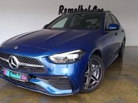 Usado Mercedes C300 AMG line 313 HP (230 kW) 2022 Azul Sedan