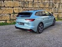 Usado Skoda Enyaq iV SportLine 150 kW (204 HP) 2023 Verde SUV