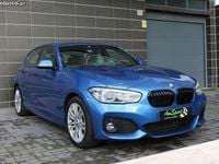 Usado BMW 118 M Sport 150 HP (110 kW) 2017 Azul Citadino