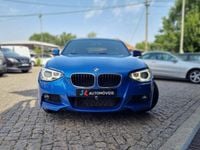Usado BMW 118 143 HP (105 kW) 2015 Azul Citadino