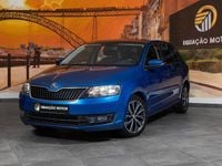 Usado Skoda Rapid Ambition 90 HP (66 kW) 2016 Azul