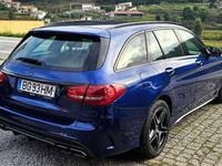 Usado Mercedes C300 306 HP (225 kW) 2020 Azul Carrinha