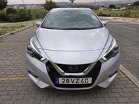 Usado Nissan Micra 101 HP (74 kW) 2019 Cinzento Citadino