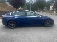 Usado Tesla Model 3 Long Range AWD 258 kW (351 HP) 2020 Azul Sedan
