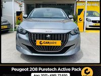 Usado Peugeot 208 Active 75 HP (55 kW) 2021 Cinza Citadino