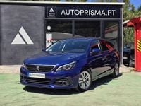 Usado Peugeot 308 Style 120 HP (88 kW) 2018 Azul Carrinha