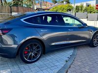 Usado Tesla Model 3 Standard Range Plus 235 kW (320 HP) 2020 Cinzento Sedan
