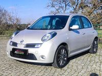 Usado Nissan Micra Visia 86 HP (63 kW) 2009 Cinzento Citadino