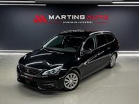 Usado Peugeot 308 SW 130 HP (95 kW) 2020 Preto Carrinha