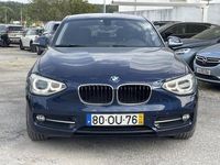 Usado BMW 118 Coupé Sport Line 143 HP (105 kW) 2014 Azul Coupé