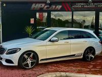Usado Mercedes C200 Avantgarde 136 HP (100 kW) 2015 Branco Carrinha