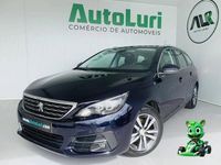 Usado Peugeot 308 SW 130 HP (95 kW) 2019 Azul Carrinha
