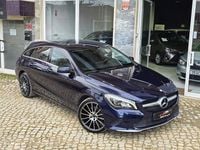 Usado Mercedes CLA180 Shooting Brake 109 HP (80 kW) 2016 Azul Carrinha