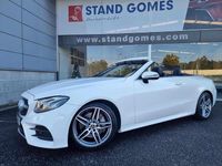 Usado Mercedes E220 AMG line 194 HP (142 kW) 2018 Branco Cabrios