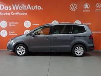 Usado VW Sharan 150 HP (110 kW) 2020 Cinzento escuro Monovolume